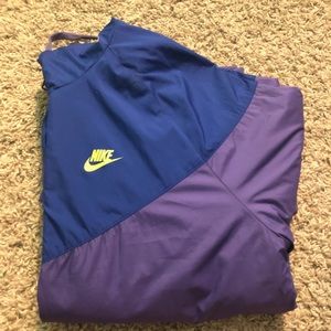 purple nike windbreaker